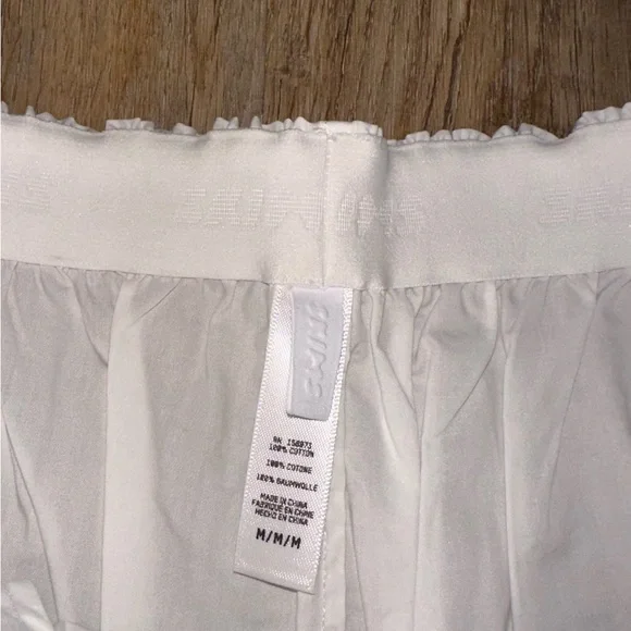 SKIMS Cream Wide Leg Pants - Picture 6 of 7